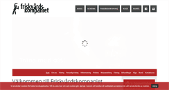 Desktop Screenshot of friskvardskompaniet.se